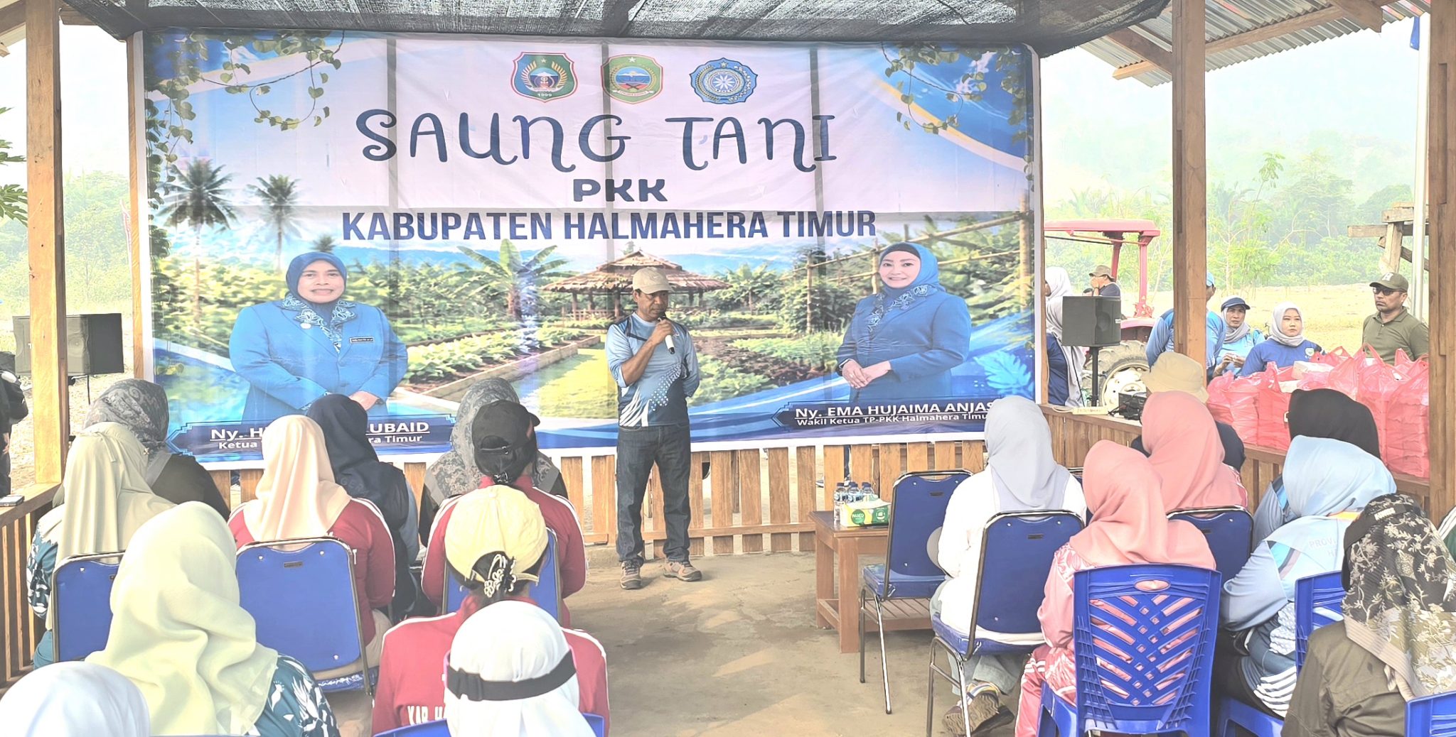 Bupati Ubaid Apresiasi Bukti Canggihnya TP PKK dan Petani Lokal Menjaga Ketahanan Pangan Haltim