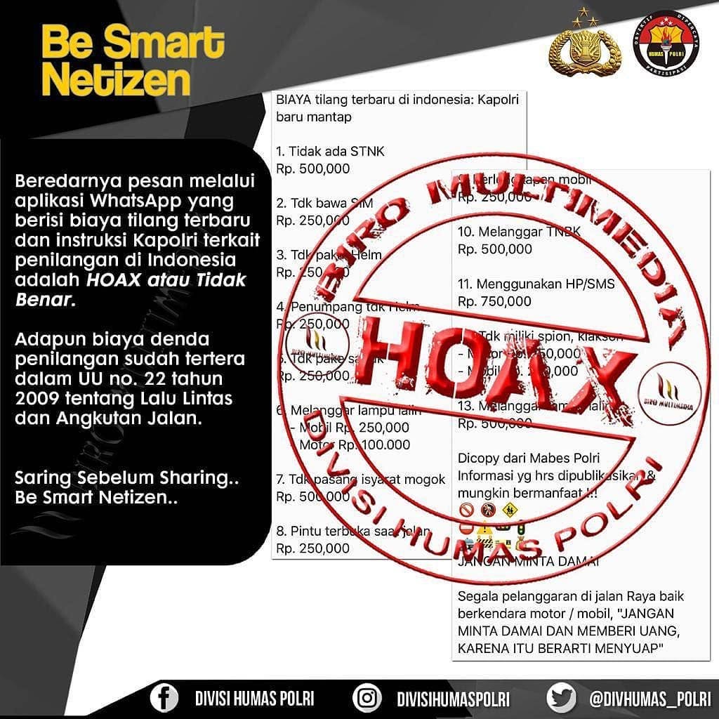 Polri dan Komdigi Bantah Rentetan Informasi Soal Biaya Tilang Terbaru