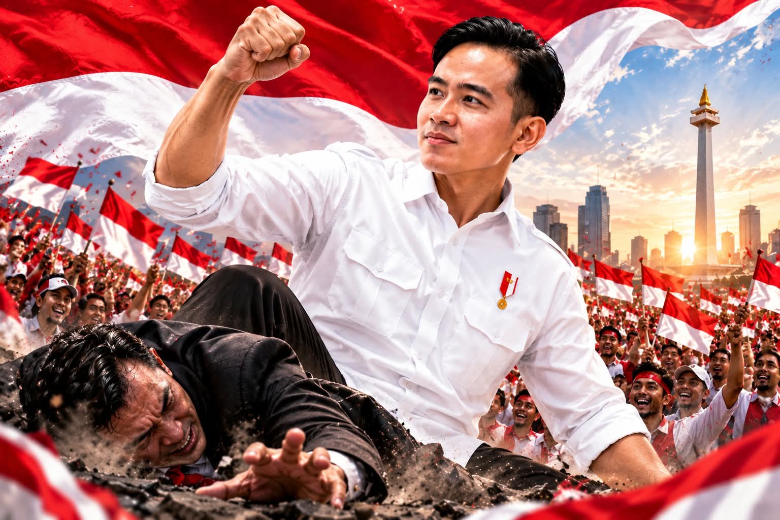 𝐆𝐢𝐛𝐫𝐚𝐧 dan pendukungnya 𝐀𝐤𝐚𝐧 𝐌𝐞𝐥𝐚𝐰𝐚𝐧 Musuhnya 𝐒𝐚𝐦𝐩𝐚𝐢 𝐊𝐢𝐚𝐦𝐚𝐭