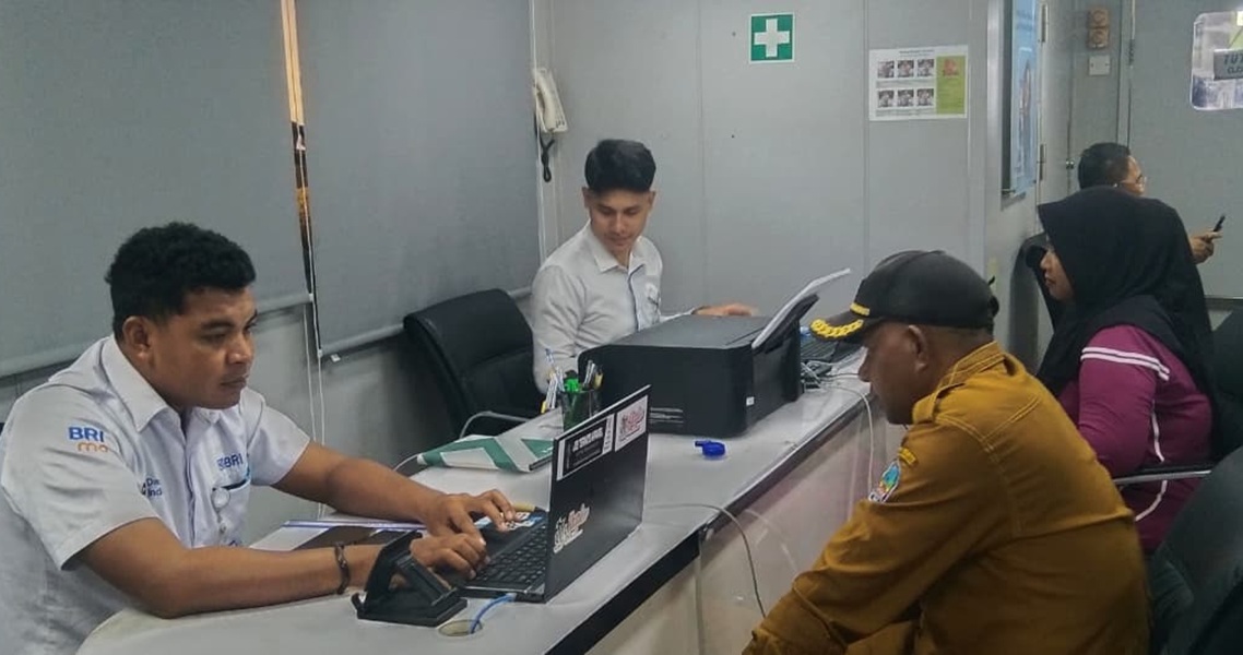 Jangkau Pelosok Desa, BRI Siap Layani Nasabah Diatas Kapal Bahtera Seva II